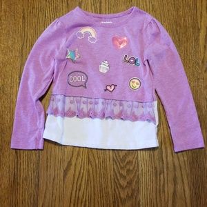 Long sleeve lace detail